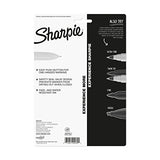Sharpie 1742025 Retractable Permanent Markers, Ultra Fine Point, Assorted Colors, 8-Count
