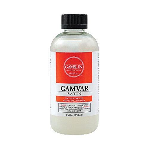 Gamblin Gamvar Pict Varnish 8.5 Oz Satin