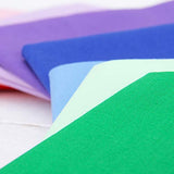 Threadart 12 Fat Quarter Bundle - Rainbow and Pastel Solids 100% Cotton Fabric - Premium 100% Cotton Quilting Fabric - No Duplicates - Full Size Fat Quarters 18"x21"