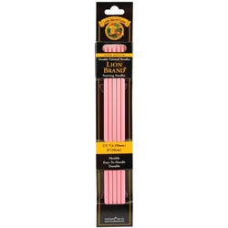 Lion Brand Yarn 400-5-7008 Double Point Knitting Needles, 8-Inch, Size 7, 4.5mm, Pink, 5-Pack