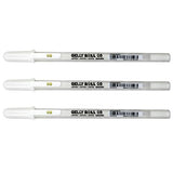 Sakura 37488 Gelly Roll Classic 08 (Medium Pt.) 3PK Pen, White