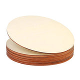 Round Wood Discs for Crafts, Tosuced 12 Pack 12 Inch Wooden Circles for Door Hanger, Pyrography, Door Design, Wood Burning