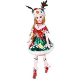 ICY Fortune Days 24 inch 1/3 Scale Nordic Girl Series Ball Jointed Doll BJD with 26 Move Joints, 3D Eyes and Eyelashes, Lifelike Makeup, Best Gift for Girl as Brithday, Chritmas Gift (Feliner)