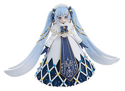 Max Factory Character Vocal Series 01: Hatsune Miku Snow Miku (Glowing Version) Figma Action Figure, Multicolor