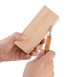Premium Basswood Carving Kit - 4 Piece Large Unfinished Whittling Soft Wood Blocks for Kids or Adults