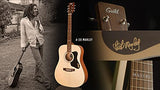 Marley X Guild Guitars A-20 Acoustic Guitar with Picks, Song Booklet, Poster, and Custom Gig Bag made of Premium Recycled Nylon - Inspired by Bob's At-Home Songwriting Guitar in Kingston Jamaica