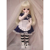 MEESock BJD Doll Beautiful Dress Maid Outfit 1/3 1/4 1/6 Doll Clothes and Accessories for Girls Age 3 and Up,1/6