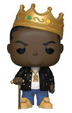 Funko Pop Rocks: Music - Notorious B.I.G. with Crown Collectible Figure, Multicolor, Standard