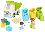 LEGO DUPLO Town Garbage Truck and Recycling 10945 Educational Building Toy; Recycling Truck for Toddlers and Kids; New 2021 (19 Pieces)