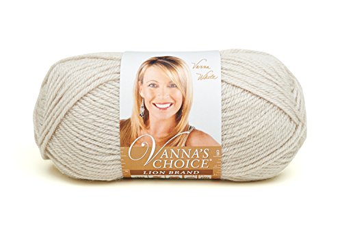 Lion Brand Yarn 860-099H Vanna's Choice Yarn, Linen