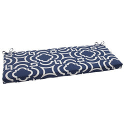 Pillow Perfect Indoor/Outdoor Carmody Bench Cushion, Navy