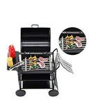 Dollhouse Miniature Barbecue Furniture BBQ Grill Set Pretend Play Roasting Oven for Fairy Garden Life Scenes Decor 1Set