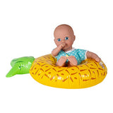 Adora Water Baby Doll, SplashTime Baby Tot Sweet Pineapple 8.5 inch Doll for Bathtub/Shower/Swimming Pool Time Play