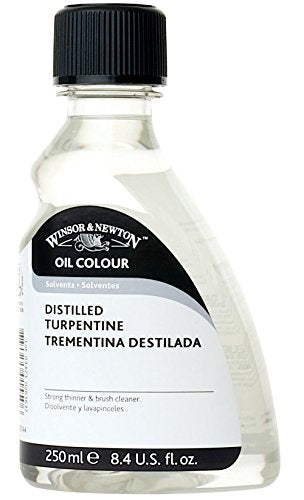 Winsor & Newton Oil & Alkyd Solvents English distilled turpentine 250 ml