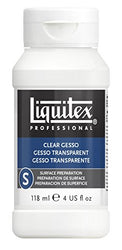 Liquitex Professional Clear Gesso Surface Prep Medium, 4-oz