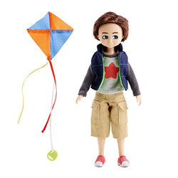 Lottie Kite Flyer Finn Boy Doll | Brown Hair and Green Eyes | Dolls For Boys and Girls | Perfect For 6 Year Old Boys and Girls