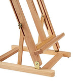 KINGART Studio Wooden Medium Tabletop H-Frame Easel, Wood (710N)