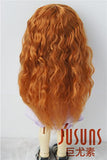JD041 6-7'' 1/6 YOSD Synthetic Mohair Doll Wigs 16-18CM Ginger Soft Sobazu BJD Doll Wigs 6-7'' Doll Accessories