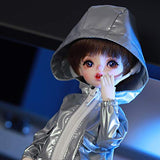 ZDD Spacesuit Styling 1/6 Boy BJD Doll Full Set Makeup + Clothes + Pants + Shoes + Wigs + Doll Accessories Surprise Collection Memorial Gift for Birthday