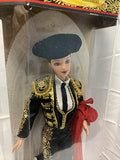 Barbie 1999 Special Edition Doll of The World Collection 12 Inch Doll - Spanish Barbie with Bolero, One-Piece Vest/Pants/Shirt/Tie, Hat, Cape, Socks, Shoes, Doll Stand and Certificate of Authenticity