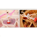 Packageprincess| Jewelry Box | Heart Shaped Music Box with Dancing Ballerina for Mechanic Gift