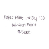 Paper Mate InkJoy 700RT Retractable Ballpoint Pens, Medium Point, White Barrel, Black Ink, Box of