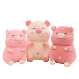 Lazada Pig Plush Stuffed Piggy Super Soft Throw Pillows Hugging Toys Gifts White 14" …