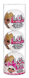 LOL Surprise Glitter Series Style 4 Dolls- 3 Pack, Each with 7 Surprises Including Outfits Accessories, Re-Released Collectible Gift for Kids, Toys for Girls and Boys Ages 4 5 6 7+ Years Old