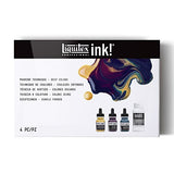 Liquitex Professional Acrylic Ink, Pouring Technique Set with Deep Colors