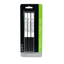 Slick Writer Marker Set by American Crafts | 3-piece marker set in fine, medium and broad tips |