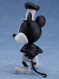 Good Smile Steamboat Willie: Mickey Mouse (1928 Black & White Version) Nendoroid Action Figure, Multicolor