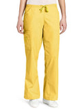 WonderWink Women's Flare Leg Cargo Pant, Yellow, X-Large