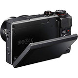 Canon PowerShot G7 X Mark II: Digital Camera + 64GB 4K 1200X SDXC Card + Pro Case + 2X NB-13L + Canon CB-2LH + WS-DC12 Strap + Flexible Tripod + AOM Microfiber Cleaning Cloth: International Version