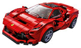 LEGO Speed Champions 76895 Ferrari F8 Tributo Toy Cars for Kids, Building Kit Featuring Minifigure (275 Pieces)