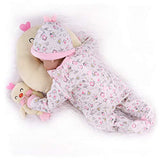 Kaydora Reborn Baby Doll Girl, 16 inch Soft Weighted Body, Cute Lifelike Handmade Silicone Sleeping Doll