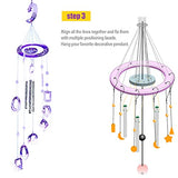 Resin Molds Silicone Kit for Wind Chime Casting, RESIN TOUR Wind Chimes Epoxy Resin Molds with Craft Supplies for Home Décor Create Art DIY Wind-Bell Decorations (Moon)