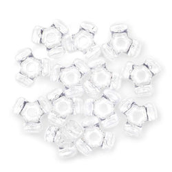 Bulk Buy: Darice DIY Crafts Tri-Beads Crystal 11mm 1000 pieces (1-Pack) 06102-7-T1