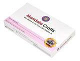 Mandala Crafts Metal Glue in Barrel End Caps, Leather Cord Finding Kit for Kumihimo Jewelry and