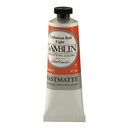 Gamblin Fastmatte Cadmium Red Lt 37Ml