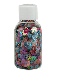 Sequin & Bead Assorted Mixes For Crafts 75 grams - Berry Patch - 3 Bottles