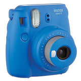 Fujifilm instax Mini 9 Instant Film Camera (Cobalt Blue) + Fujifilm Instax Mini Twin Pack Film