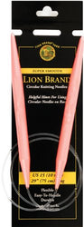 Lion Brand Yarn 400-5-1505 Circular Knitting Needles, 29-Inch, Size 15