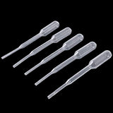 BronaGrand 200 Pieces Graduated Transfer Pipettes Plastic Eye Dropper Disposable Essential Oils Pipettes,Clear,Capacity 0.2ml