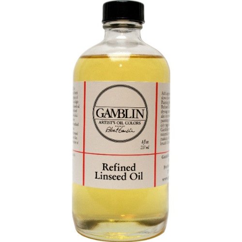 Gamblin - Refined Linseed Oil - 8 oz.