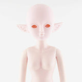 BJD Doll Head Baby Doll Accessories Makeup 1/3 Elf Ear Muscle Color for 60cm Doll DIY Head Without Eyes Cheap Toys