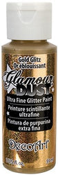 DecoArt Glamour Dust 2-Ounce Gold Glitz Glitter Paint