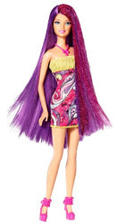 Barbie - Hairtastic Salon Doll - Purple Hair