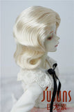 JD338 Reto Monroe Blond Doll Wigs 8-9inch 7-8inch 9-10inch SD MSD Synthetic Mohair BJD Doll Accessories (Blond, 7-8inch)