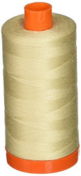 Aurifil A1050-2310 Mako Cotton Thread Solid 50WT 1422Yds Light Beige