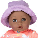 Adora Beach Baby Doll Piper, 13 inch Beach Toy with Sun Activated Freckles & Rosy Cheeks